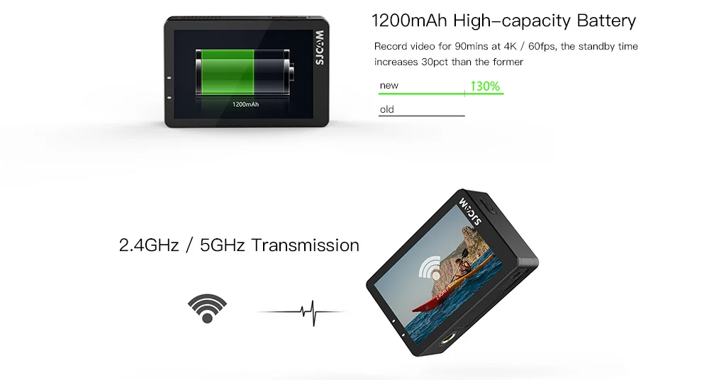 SJCAM SJI8 серия SJ8 Pro yi 4K 60fps Экшн-камера Ambarella чипсет WiFi дистанционный шлем 4 K/60FPS Ultra HD Экстремальные виды спорта DV Cam