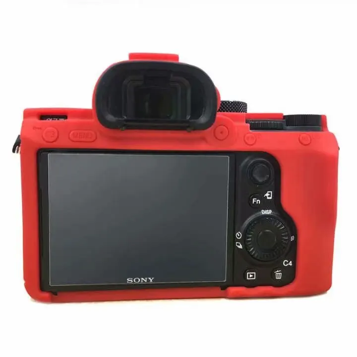 Чехол для камеры, мягкая силиконовая защитная сумка для sony ILCE-7M3 A7M3 A7III, аксессуары для камеры