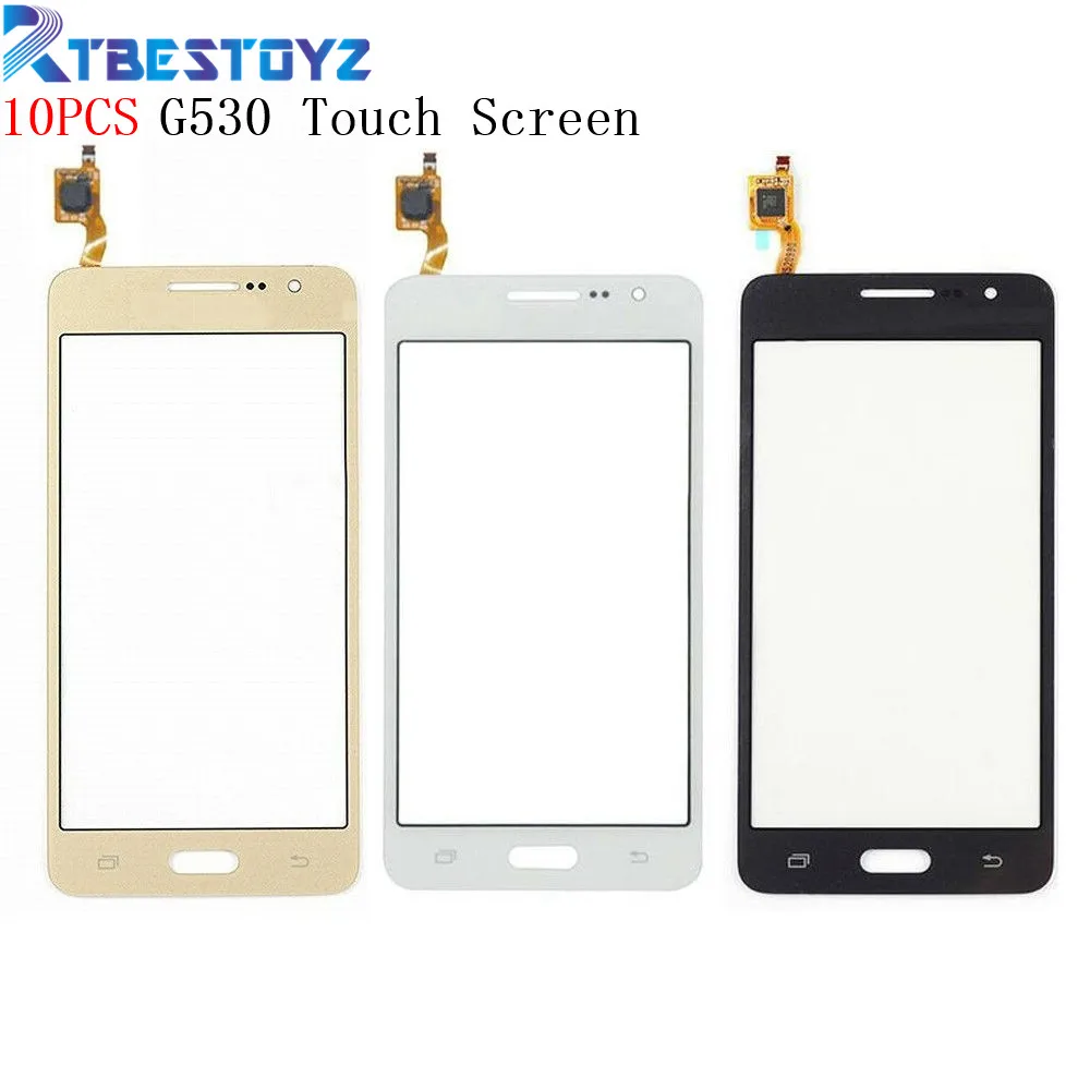 RTBESTOYZ 10 шт./лот сенсорный экран дигитайзер для Samsung Galaxy Grand Prime G530 G5308 G530H SM G531F G531