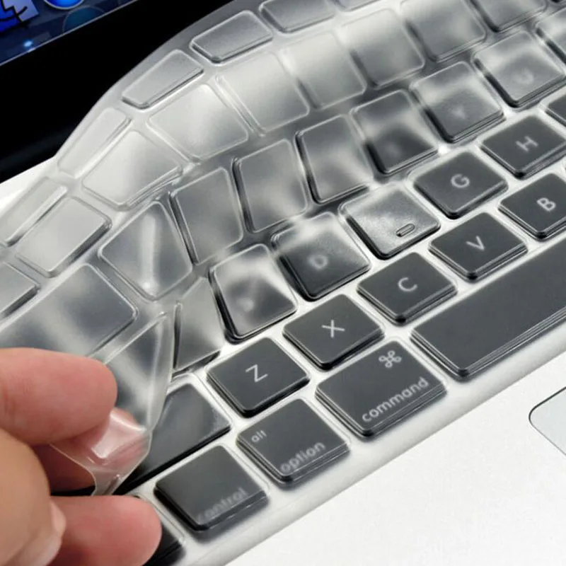 ТПУ чехол Клавиатура США аксессуары клавиатура защита для MacBook AIR PRO retina 11,6 12 13,3 15,4 17 дюймов Пылезащитный Водонепроницаемый