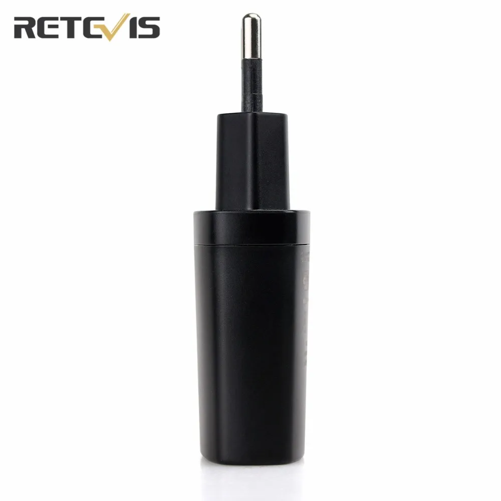 Retevis 5 в 1A USB адаптер зарядное устройство Универсальное Однопортовый рация