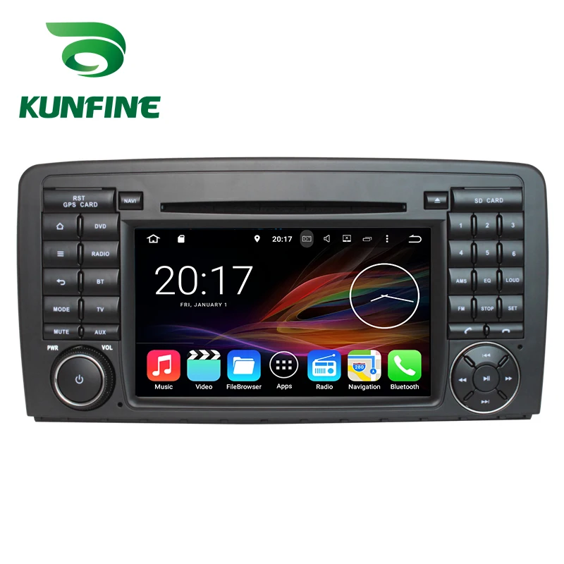 Восьмиядерный 4 Гб ОЗУ 64 Гб ПЗУ Android 9,0 автомобильный DVD gps мультимедийный плеер стерео для Benz R W251 2006 года радио головное устройство