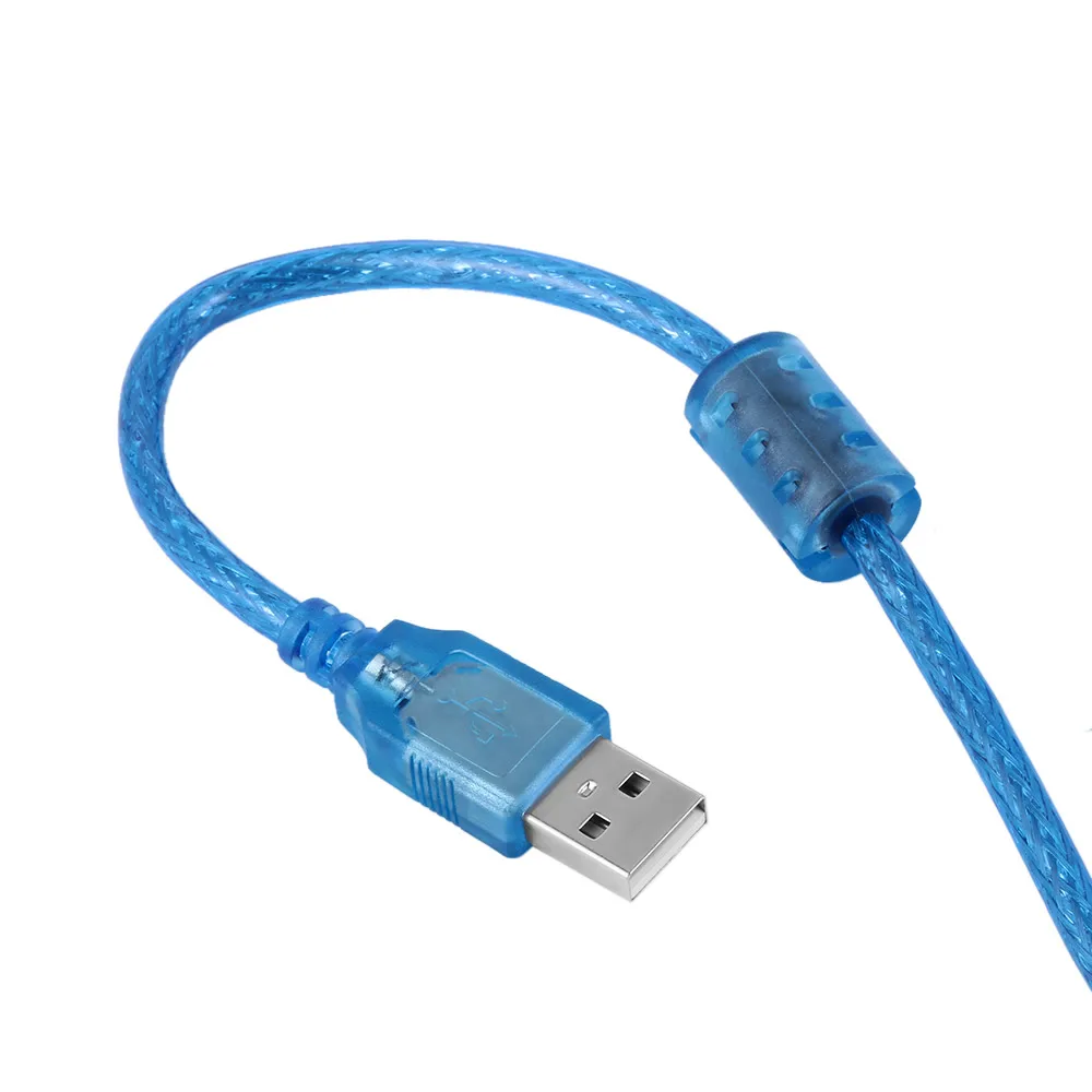 Новое поступление синий супер скорость USB 2,0 Тип A штекер мини B 5 Pin Мужской адаптер кабель высокоскоростной передачи данных разъем