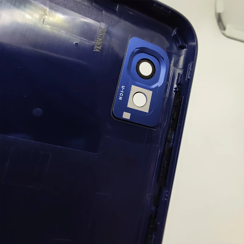 Для samsung Galaxy A10 A105 батарея задняя крышка чехол Корпус Крышка с ключ для боковой кнопки объектив камеры для Galaxy SM-A105F
