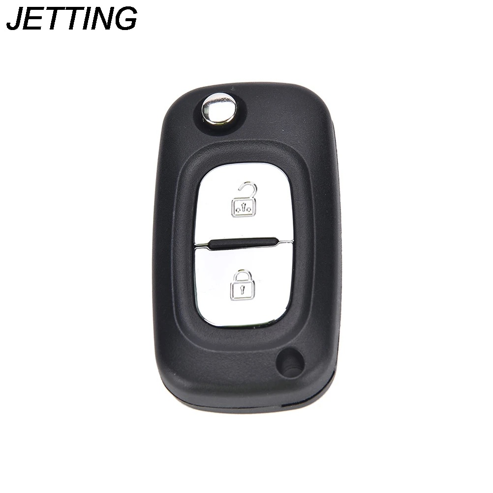 JETTING Remote Key Shell refit для RENAULT Clio Megane Kangoo Modus Замена 2 кнопок складной дистанционный