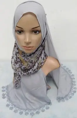 Clearance Chiffon islamic headscarf shawl wrap muslim long scarf 180*50cm | Тематическая одежда и униформа
