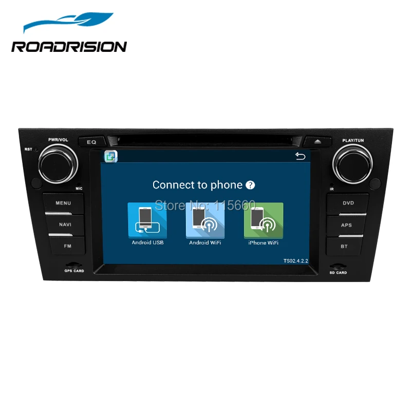 RoadRision автомобильный DVD плеер для BMW E90 E91 E92 E93 Android 6 0 Wifi GPS навигация Canbus Bluetooth