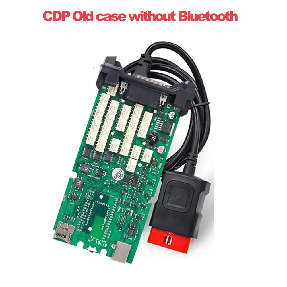 Multidiag Pro+ vci R0 Keygen Одиночная зеленая плата PCB OBDII интерфейс автомобиля/грузовика диагностический инструмент CDP TCS автоматический сканер - Цвет: DS CDP TCS No BT
