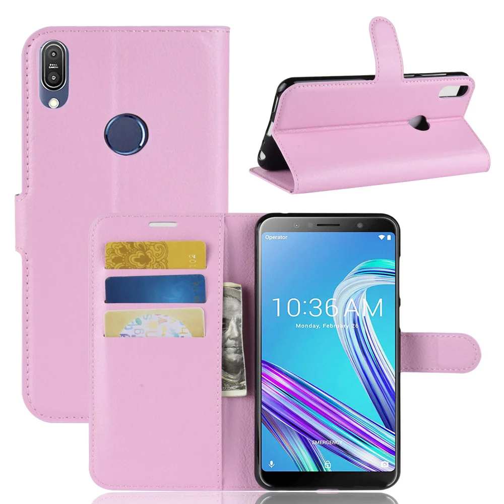 YINGHUI Cell phoen, чехол, высокое качество, флип, кожаный чехол для ASUS Zenfone Max Pro M1 ZB601KL ZB602KL, чехол-книжка с подставкой