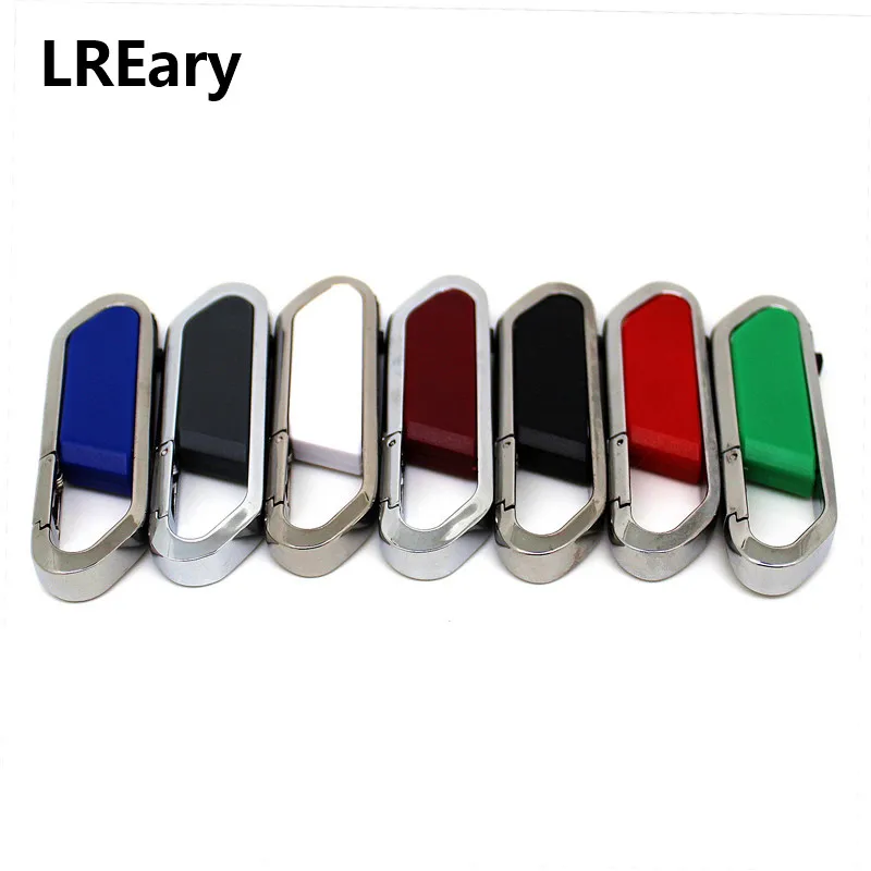 7 видов цветов водонепроницаемый USB флеш накопитель в виде ключа память флешки 8