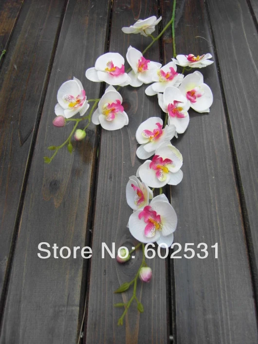 SPR (10 шт./лот) искусственная ткань фаленопсис Бабочка Моль Орхидея букет домашний