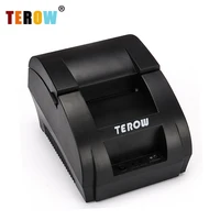 terow 5890k portable mini 58mm pos receipt thermal printer with usb port for commercial retail pos systems eu plug