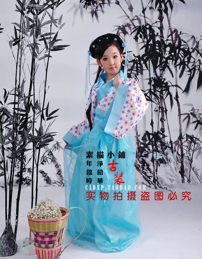 Zhu Lin Zao Chun Ранняя весна бамбуковые клатчи маленькая девочка Фото дом костюм много