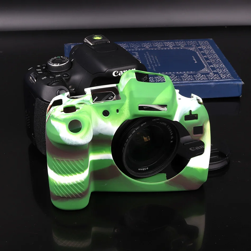 Силиконовый чехол для камеры Canon EOS R M3 M10 M100 6D2 6D 80D 5DSR 5D3 5D4 60D|Сумки