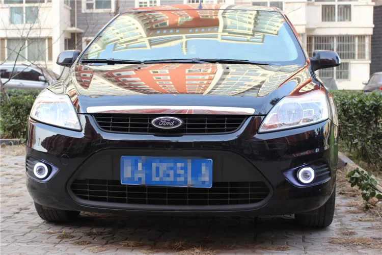 

Светодиодные противотуманные фары для ford focus sedan, одна пара, 5 цветов