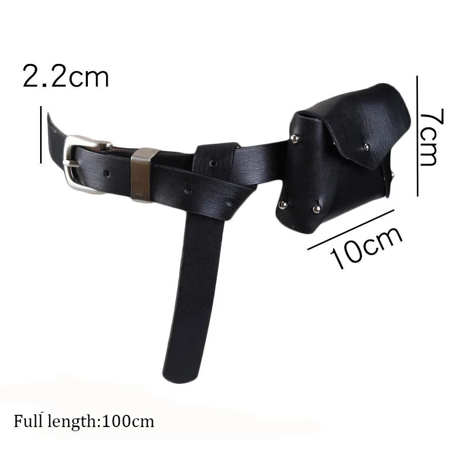 

Fashion Women Waist Packs PU Leather Simple Waist Bags Female Belt Coin Purse Card Bag Waist Packs for Women Hot Sale