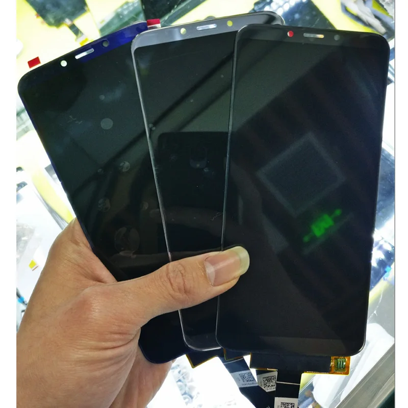 100% протестированный черный/синий/серебристый для Qihoo 360 N6 Pro 1801 A01 ЖК дисплей +