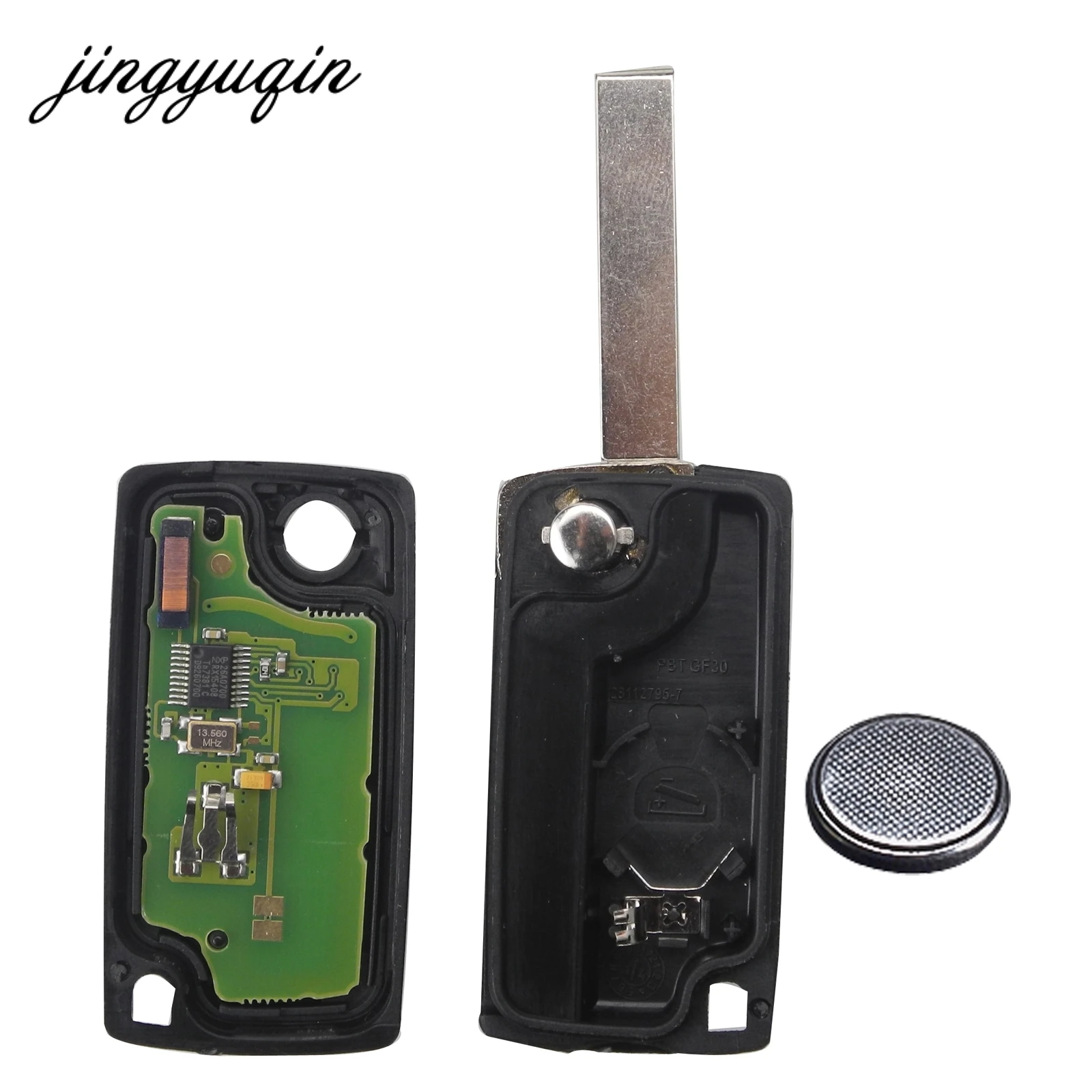 Jingyuqin Ce0536 HCA лезвие модифицированный 2 кнопки откидной складной дистанционный