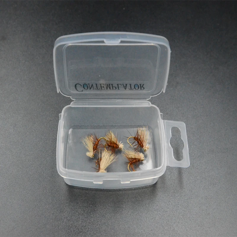 CONTEMPLATOR 4 шт./кор. 12# патрон Caddis Нимфа сурок волос крыло Летающая приманка приманки имитирующие приманки в виде насекомых рыбной ловли форели Радужная