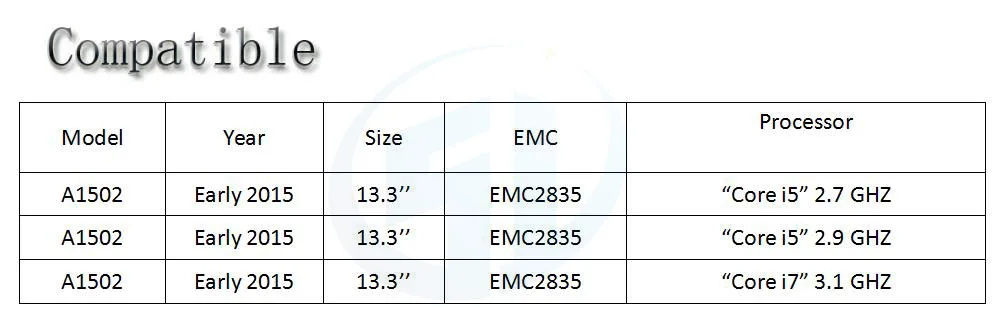 A1502 ЖК-экран в сборе для Macbook Pro retina 13,3 дюймов MF841 MF840 MF839 EMC 2835