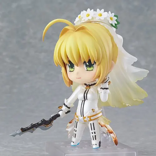Новая классическая игра аниме Fate Stay Night Extra CCC Saber Bride 387 # экшн фигурка|action figure|fate stay