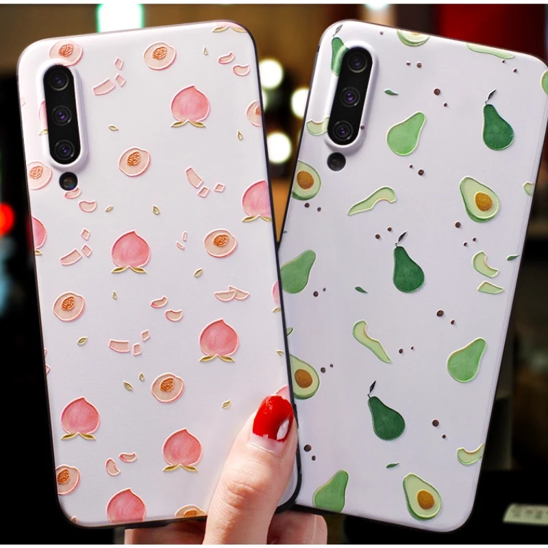 Kawaii Peach Girl чехол для телефона Xiaomi 8 8se 9 9se роскошный защитный чехол для телефона Xiaomi 8 Youth Прекрасный чехол для телефона