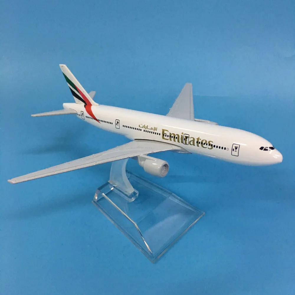 JASON TUTU модель самолета Модель Emirates Boeing B777 модель самолета литая под давлением металлическая 1:400 16 см модель самолета игрушка gif