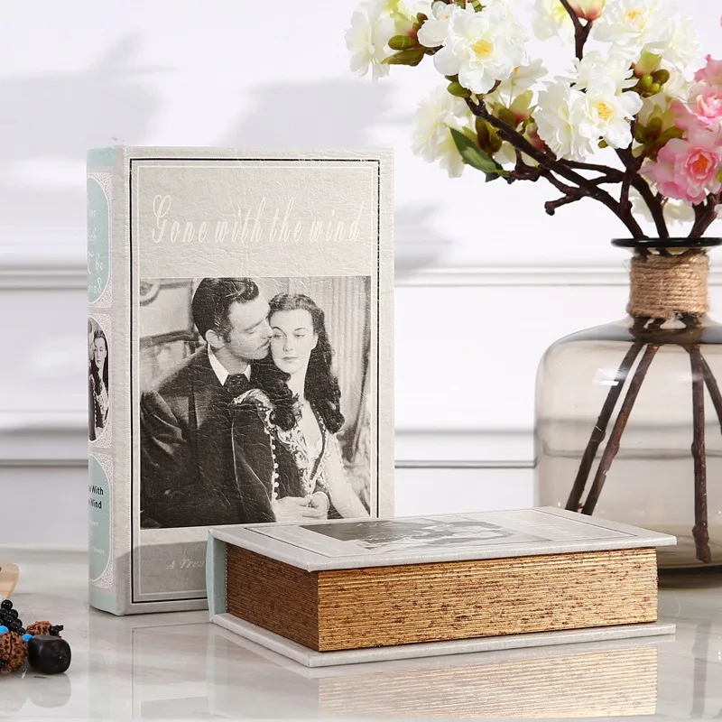 Деревянная коробка для хранения в европейском стиле|caixa de armazenamento|organizer boxstorage box |