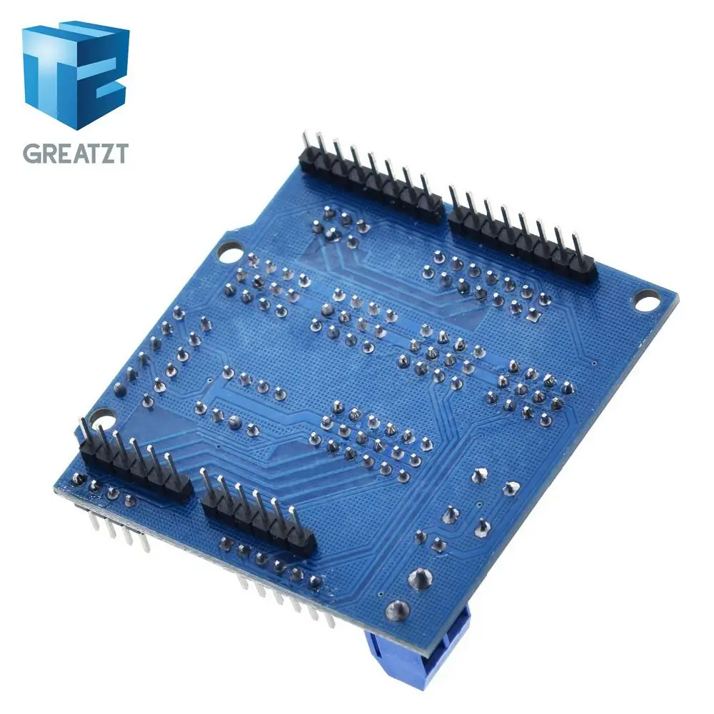 V5.0 сенсор Щит Плата расширения для arduino электронные строительные блоки робот