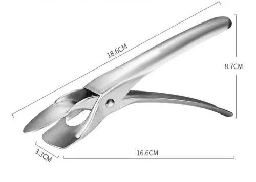 New Convenient Bowl Clip Anti-Hot Kitchen Pot Plate Handheld Clamp Stainless Steel Dish Gripper Home Tool | Дом и сад