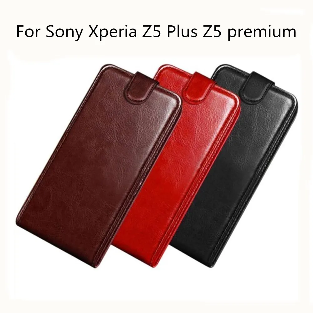 Роскошный флип-кейс из искусственной кожи для Sony Xperia Z5 Plus premium E6833 + 5 дюймов E6883 E6853 |