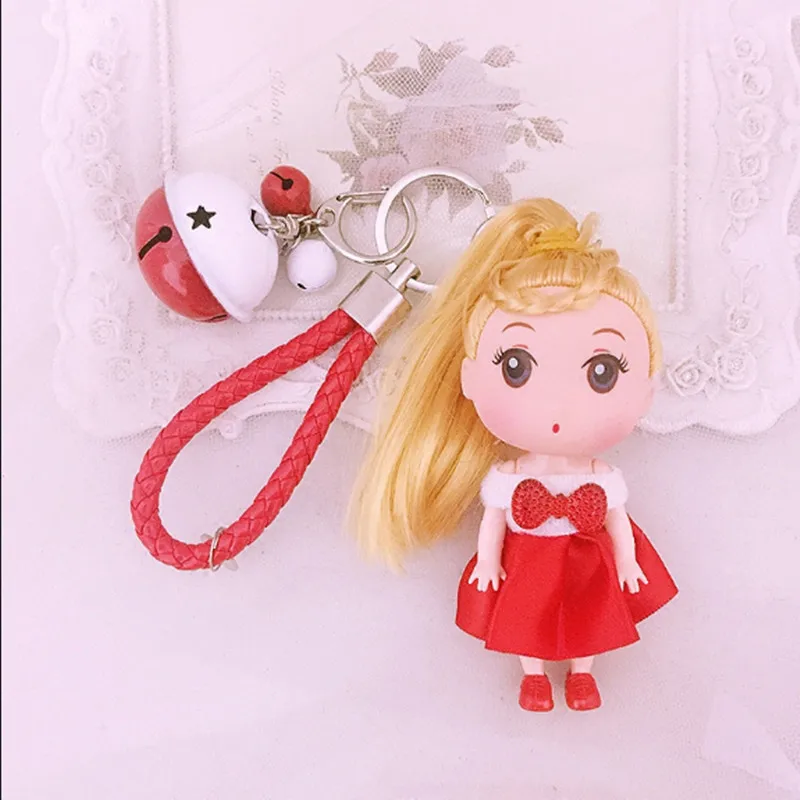 12cm Mini Cute Dolls Children's Princess Satchel Pendant Lovely Packing Beautiful Key Buckle Little Gifts for Gril | Игрушки и хобби