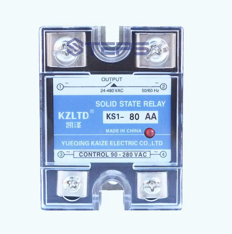 

Single-phase solid state relay AC to AC 80A solid state relay non-contact contactor VAC127V 110V 220V