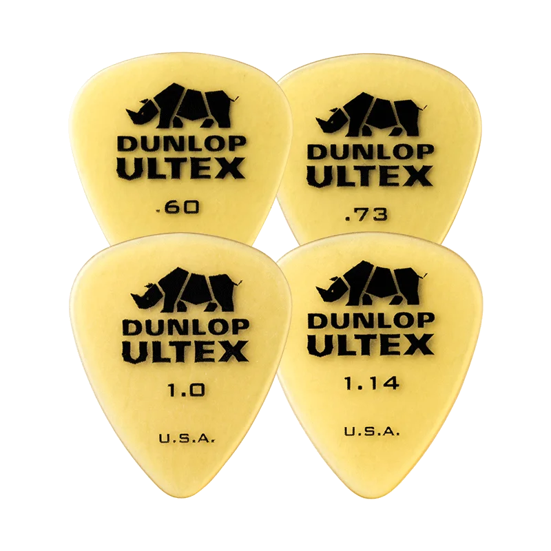 1 шт. Dunlop Ultex Стандартный медиатор для гитары медиатор 0,6 мм/0,73 мм/1,0 мм/1,14 мм медиатор для бас-гитары медиатор для акустической электрогитары