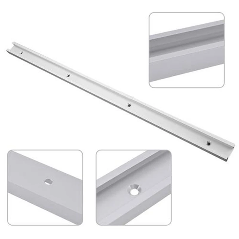 T Slot Miter Track 300/400/500/600/800 мм зажим из Сплава слот деревообрабатывающий Т образный