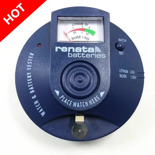 Renata Quartz WATCH & BATTERY Test анализатор для аккумуляторов инструмент контроля качества