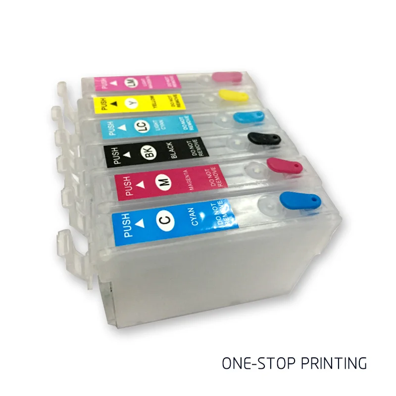 Для Epson Stylus Photo PX660 P50 PX650 PX700W PX710W PX720WD PX730WD PX810FW 1400 1410 принтер пустой многоразовый