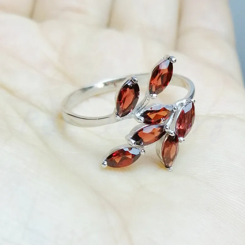 Женское кольцо из серебра 925 пробы карат * 7 шт.|gem rings for women|gem silver ringgem |