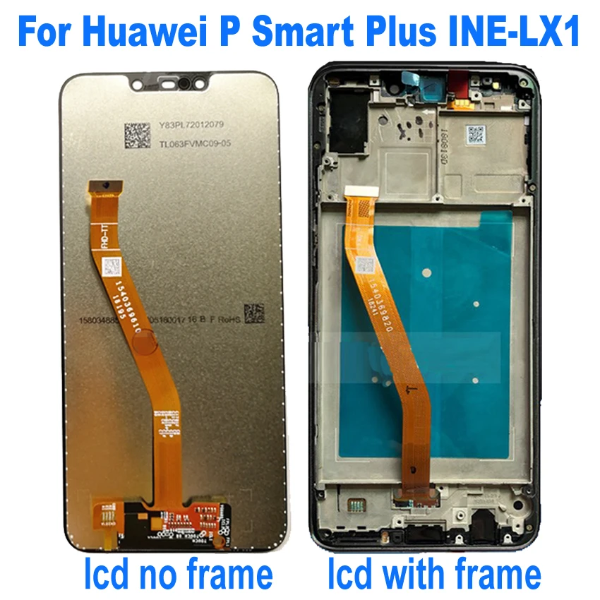 Для Huawei P Smart Plus INE LX1 / Nova 3i LX2 ЖК дисплей с сенсорным экраном и дигитайзером в сборе +