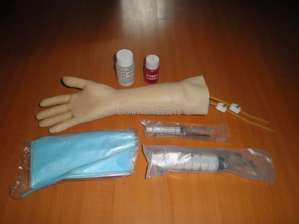 Тренировочная модель для проколов рук IV ручная тренировка инъекций Venipuncture