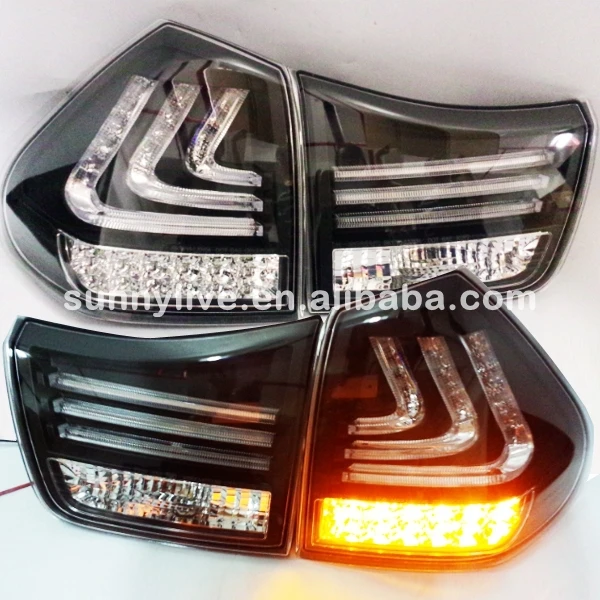 Herrier Kluger Lexus RX330 светодиодный задний фонарь для 2004 до 2009 год светильник черный Цвет