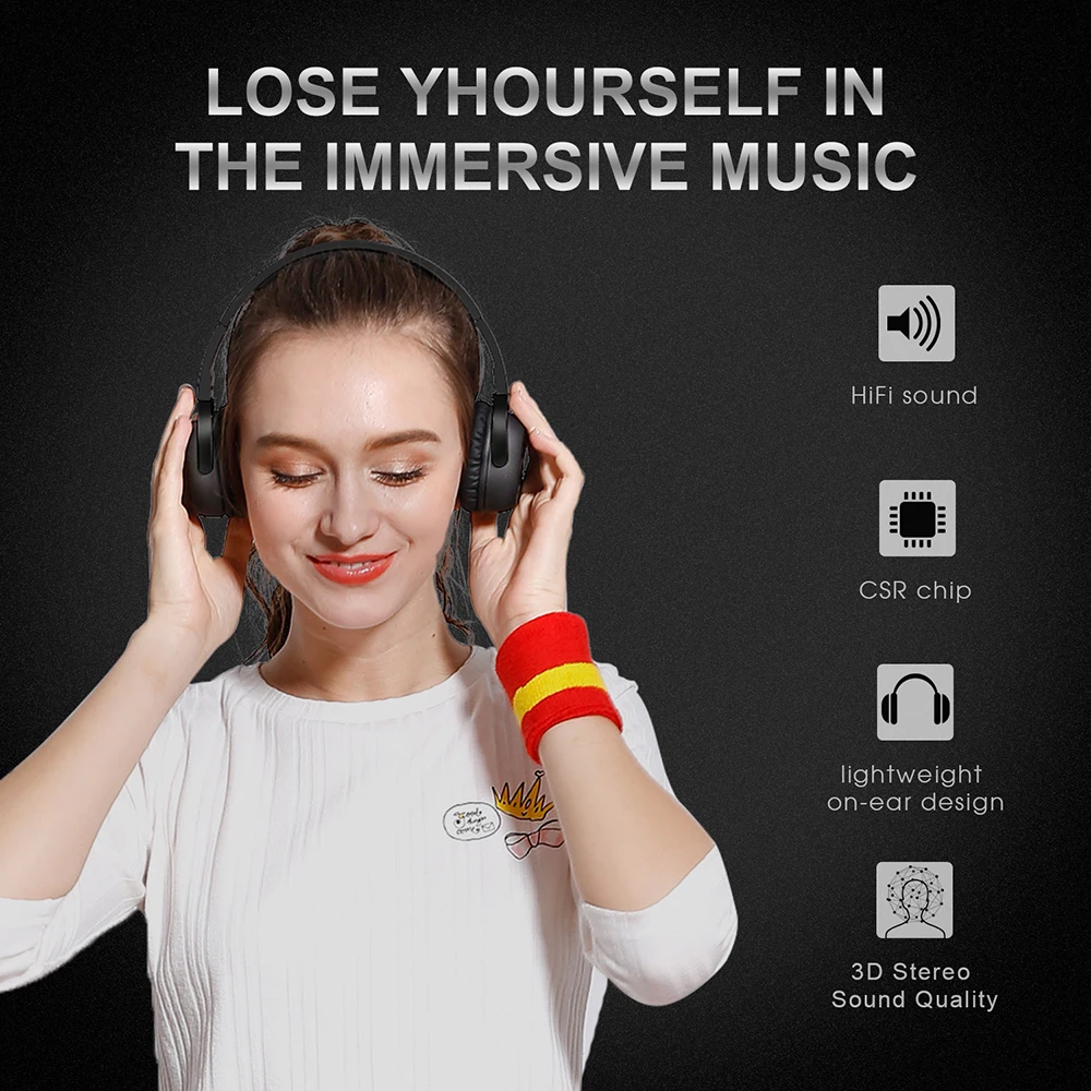 Новинка, беспроводные Bluetooth наушники Bee NB-6, Спортивная стереогарнитура с микрофоном, NFC, наушники с шумоподавлением для телефона
