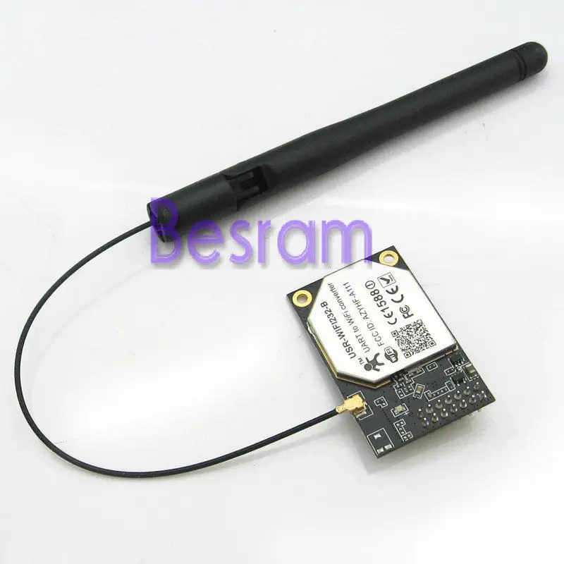 USR-WI-FI 232-b серийный TTL RS232 до 802.11 B/G/N преобразователя встроенный WI-FI модуль ce fcc W