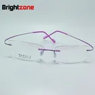 2020 Новый памяти Титан сплав Брендовые очки оправы для очков, Для мужчин wo Для мужчин без оправы рамки близорукость очки Oculos de grau