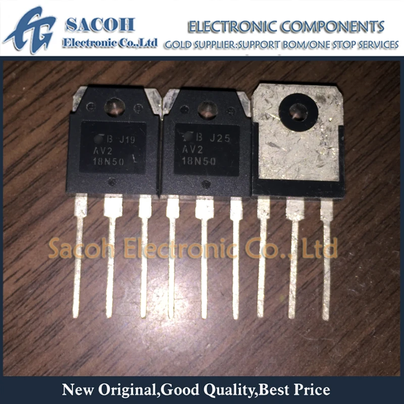 ; набор из 10 шт. FQA18N50 FQA18N50V2 FQA18N50AV2 AV218N50 SVF18N50PN SVF18N50 TO-3P 18A 500 V Мощность MOSFET