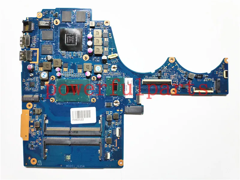 Материнская плата для ноутбука hp 15-AX 15-AX023DX 15-bc 856678-601 DAG35AMB8E0 с 960 м 4 Гб i7-6700HQ процессор полностью протестирован хорошо