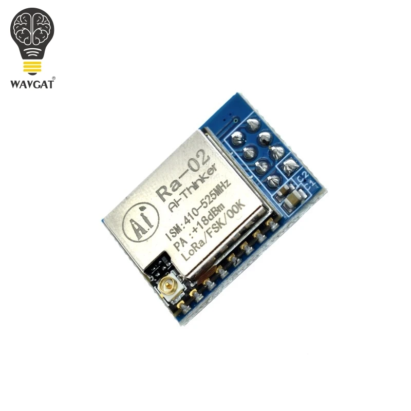 Модуль LoRa WAVGAT SX1278 433 м 10 км Стандартный беспроводной модуль Ai Thinker передача