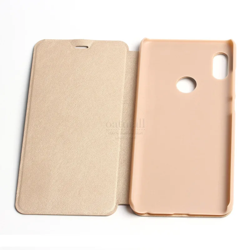 Новый роскошный умный флип-чехол из искусственной кожи для Xiaomi Redmi Note 7 чехол с