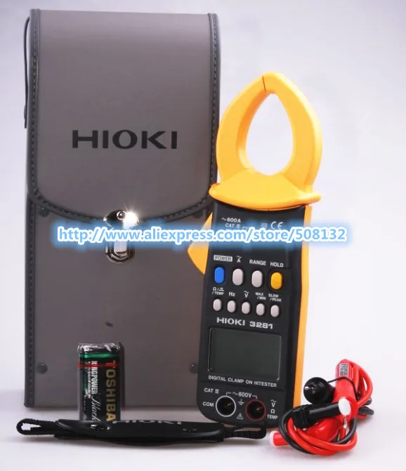 HIOKI 3281 цифровой клещи на HiTESTER 600A!! Абсолютно новый! Бесплатная Доставка! |