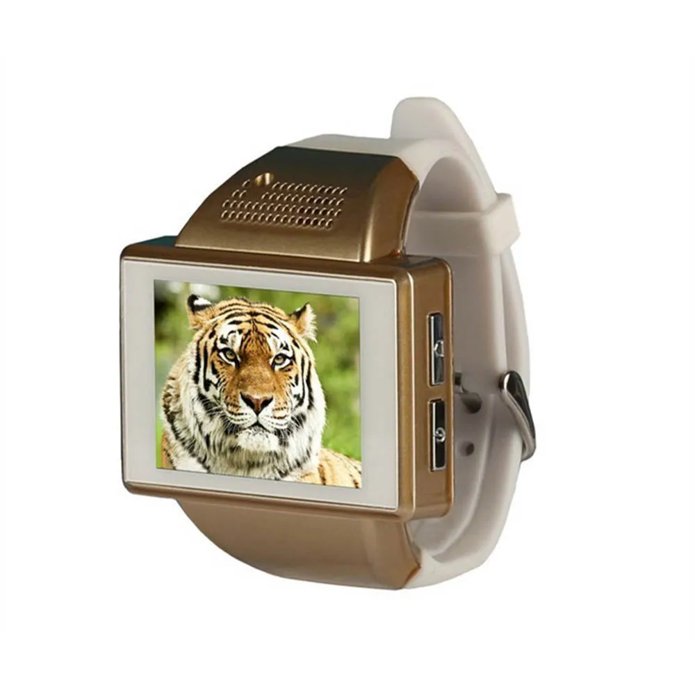 Golden with White Android Смарт часы телефон 2,0 ''сенсорный экран часы мобильный телефон 2,0 Мп WiFi gps для samsung Galaxy S7 S7 edge S6 S6 edge S5 S4 - Цвет: Golden with White